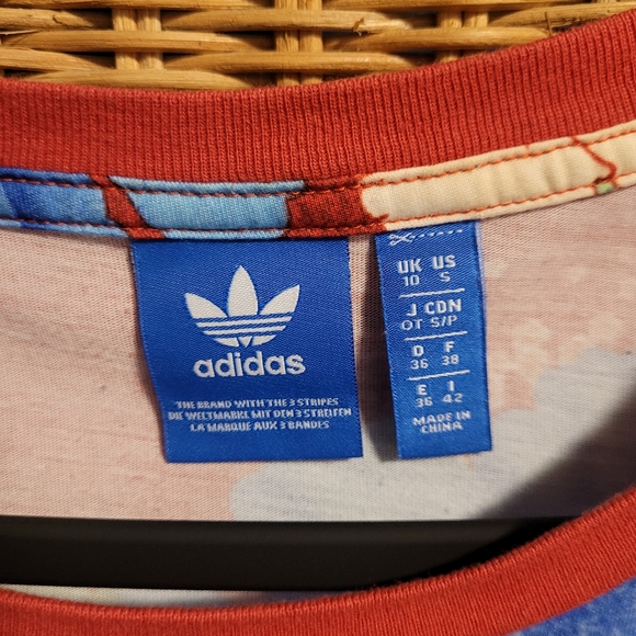 Adidas Originals x Her Studio London Shirt with big flowers - Picture 2 of 4